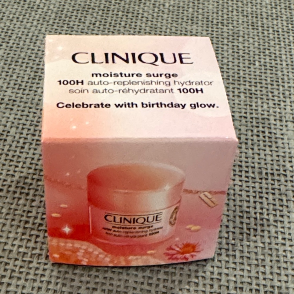Clinique Moisture Surge auto 100H Hydrator 15ml moisturizer skincare mask